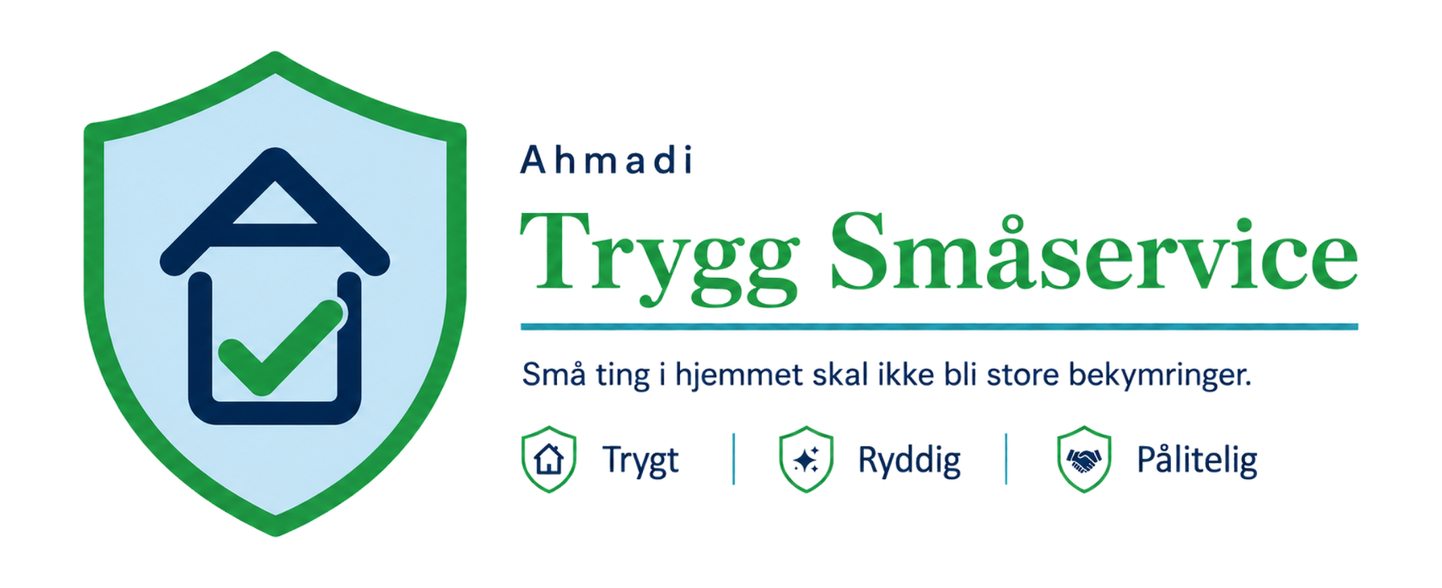 Ahmadi Trygg Småservice – Trygg, ryddig og pålitelig